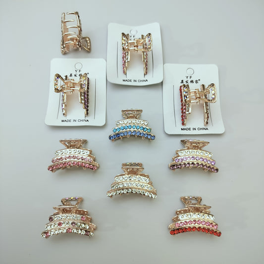 HAIR CLAWS  (PACK OF 12)