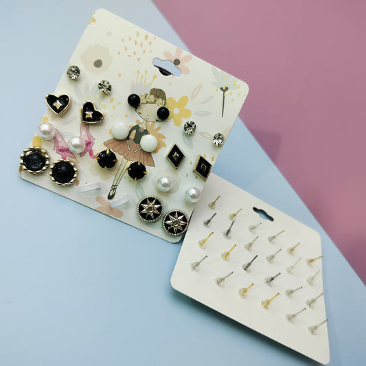 EARRINGS (12Pair set)