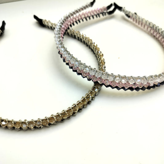 Crystal Hair Bands (12 pcs)     kt-939