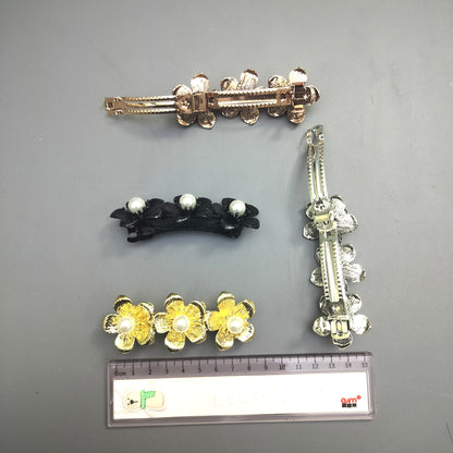 PREMIUM pearl flower bloom Centre clips (pack of 12) Cy-36