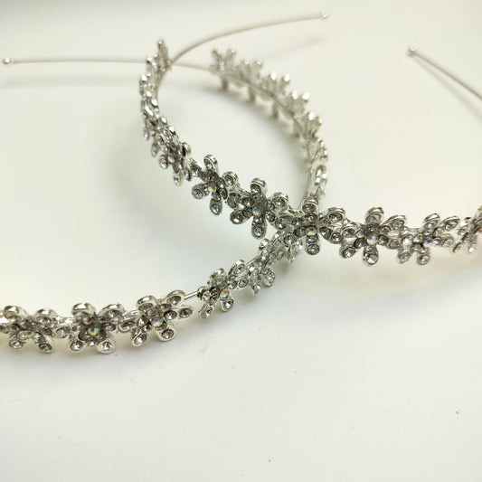 Silver Hair Bands (12 pcs) ab-660