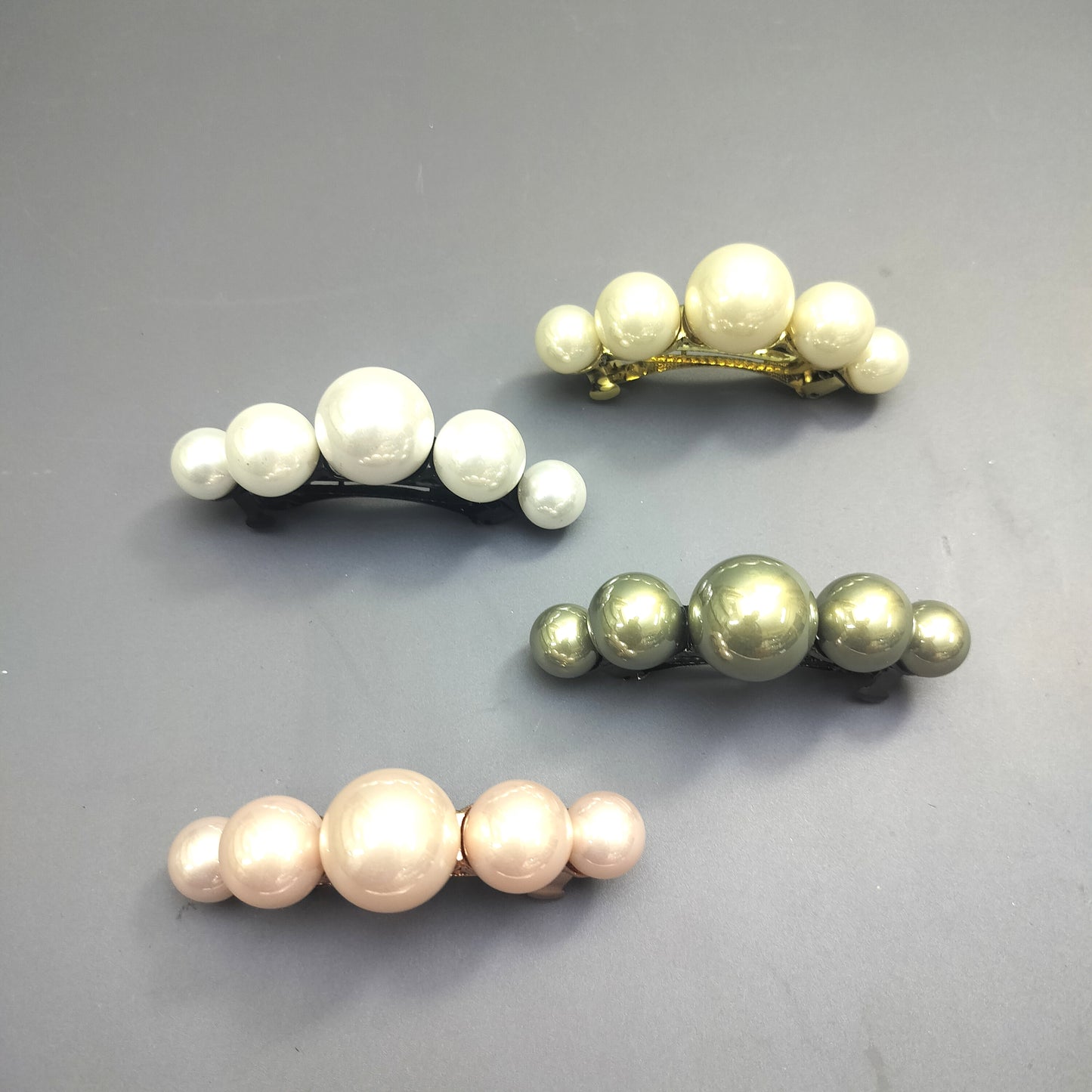 PREMIUM Pearls center clips (pack of 12) CY-40