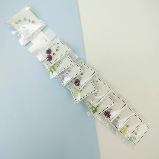 3PCS EARRINGS SET(Pack of 12 Card)CP36